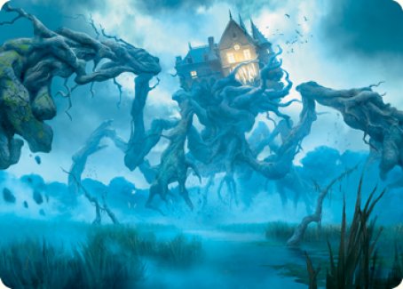 Creeping Inn Art Card [Innistrad: Midnight Hunt Art Series] | Dragon's Lair Comics and Fantasy Houston TX