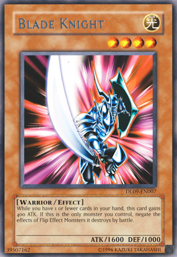 Blade Knight (Silver) [DL09-EN007] Rare | Dragon's Lair Comics and Fantasy Houston TX