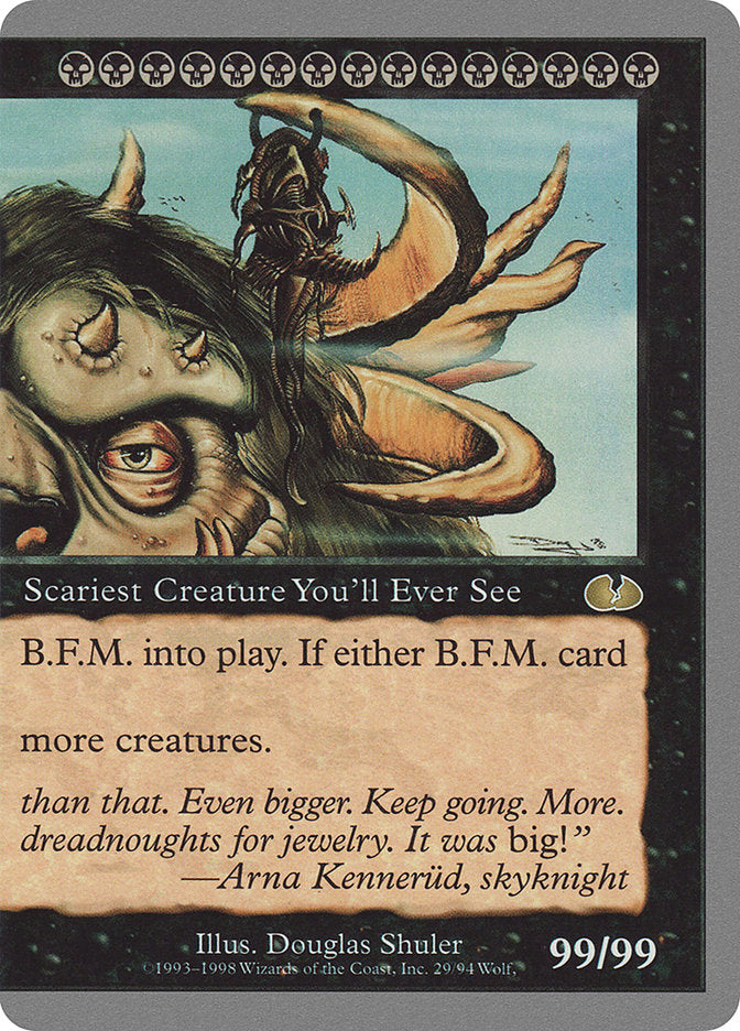 B.F.M. (Big Furry Monster) (29/94) [Unglued] | Dragon's Lair Comics and Fantasy Houston TX