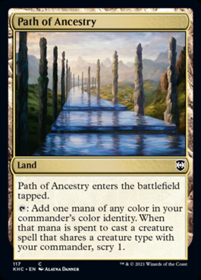 Path of Ancestry [Kaldheim Commander] | Dragon's Lair Comics and Fantasy Houston TX