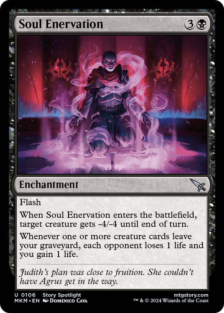Soul Enervation [Murders at Karlov Manor] | Dragon's Lair Comics and Fantasy Houston TX