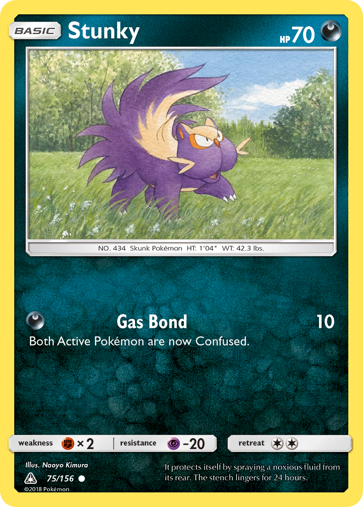 Stunky (75/156) [Sun & Moon: Ultra Prism] | Dragon's Lair Comics and Fantasy Houston TX