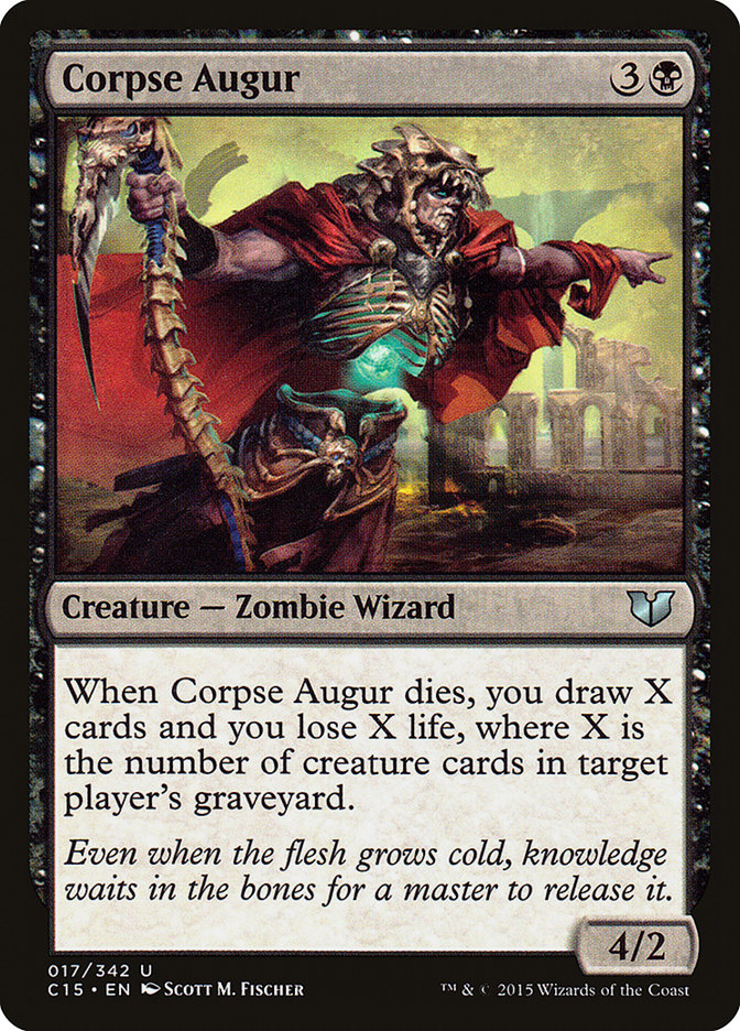 Corpse Augur [Commander 2015] | Dragon's Lair Comics and Fantasy Houston TX