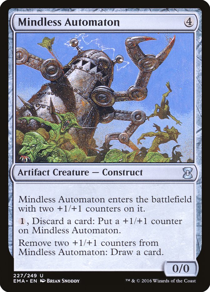 Mindless Automaton [Eternal Masters] | Dragon's Lair Comics and Fantasy Houston TX