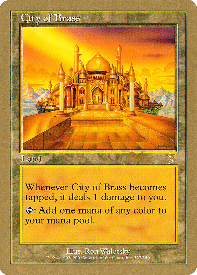City of Brass (Brian Kibler) [World Championship Decks 2002] | Dragon's Lair Comics and Fantasy Houston TX