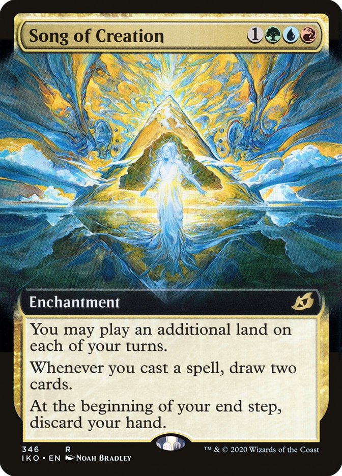 Song of Creation (Extended Art) [Ikoria: Lair of Behemoths] | Dragon's Lair Comics and Fantasy Houston TX