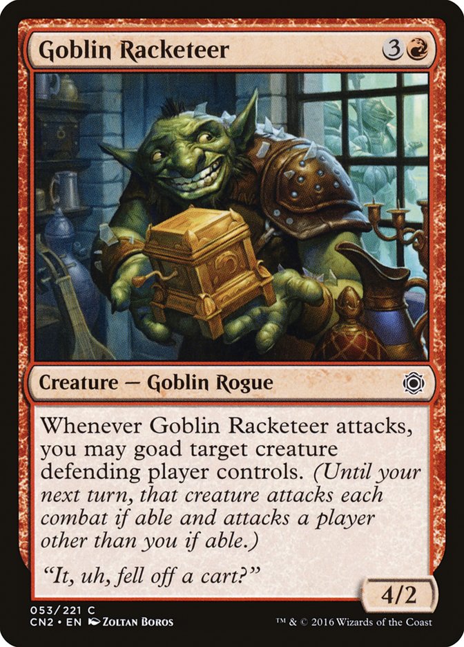 Goblin Racketeer [Conspiracy: Take the Crown] | Dragon's Lair Comics and Fantasy Houston TX