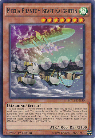 Mecha Phantom Beast Kalgriffin [MP14-EN150] Rare | Dragon's Lair Comics and Fantasy Houston TX