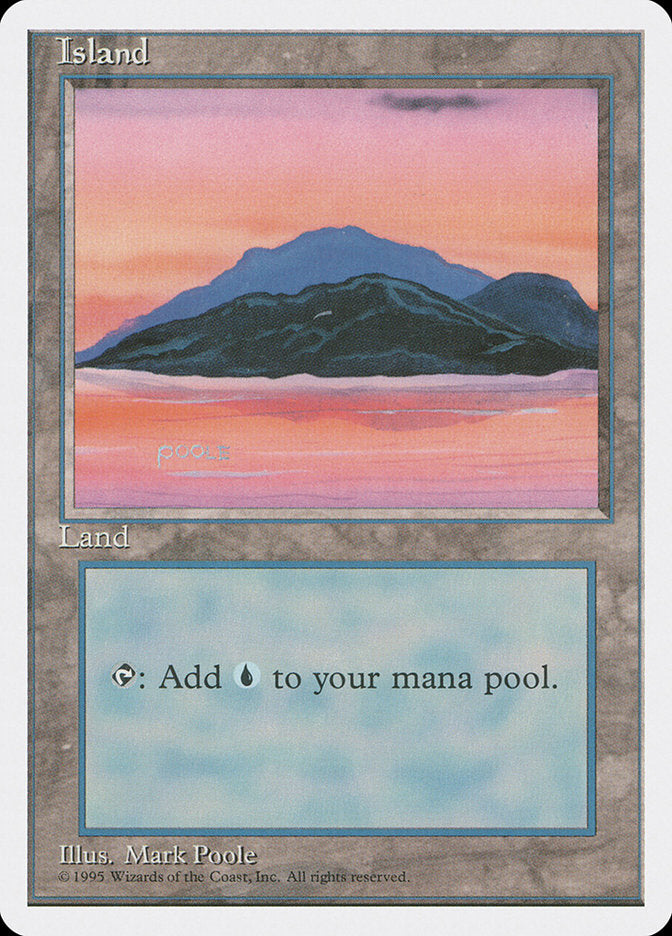 Island (Sunset / Signature on Left) [Fourth Edition] | Dragon's Lair Comics and Fantasy Houston TX