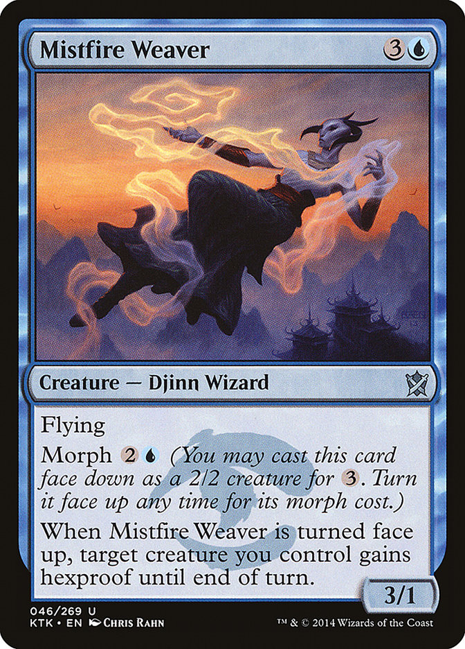 Mistfire Weaver [Khans of Tarkir] | Dragon's Lair Comics and Fantasy Houston TX