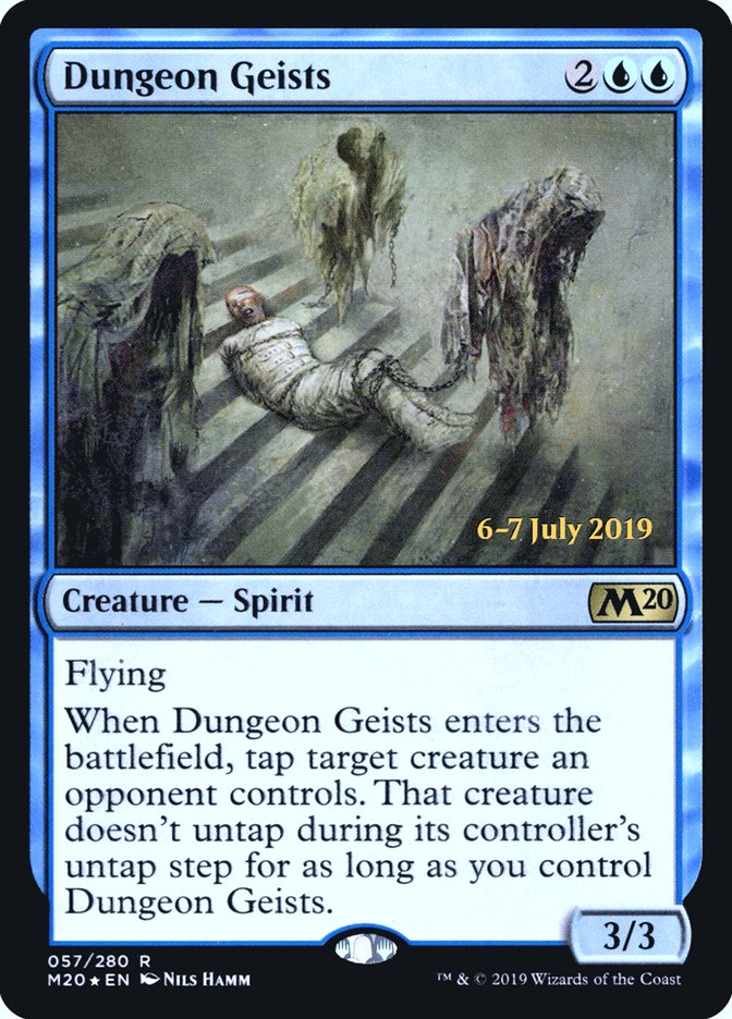 Dungeon Geists [Core Set 2020 Prerelease Promos] | Dragon's Lair Comics and Fantasy Houston TX