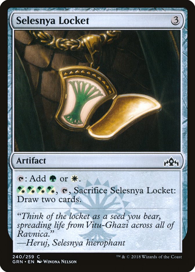 Selesnya Locket [Guilds of Ravnica] | Dragon's Lair Comics and Fantasy Houston TX