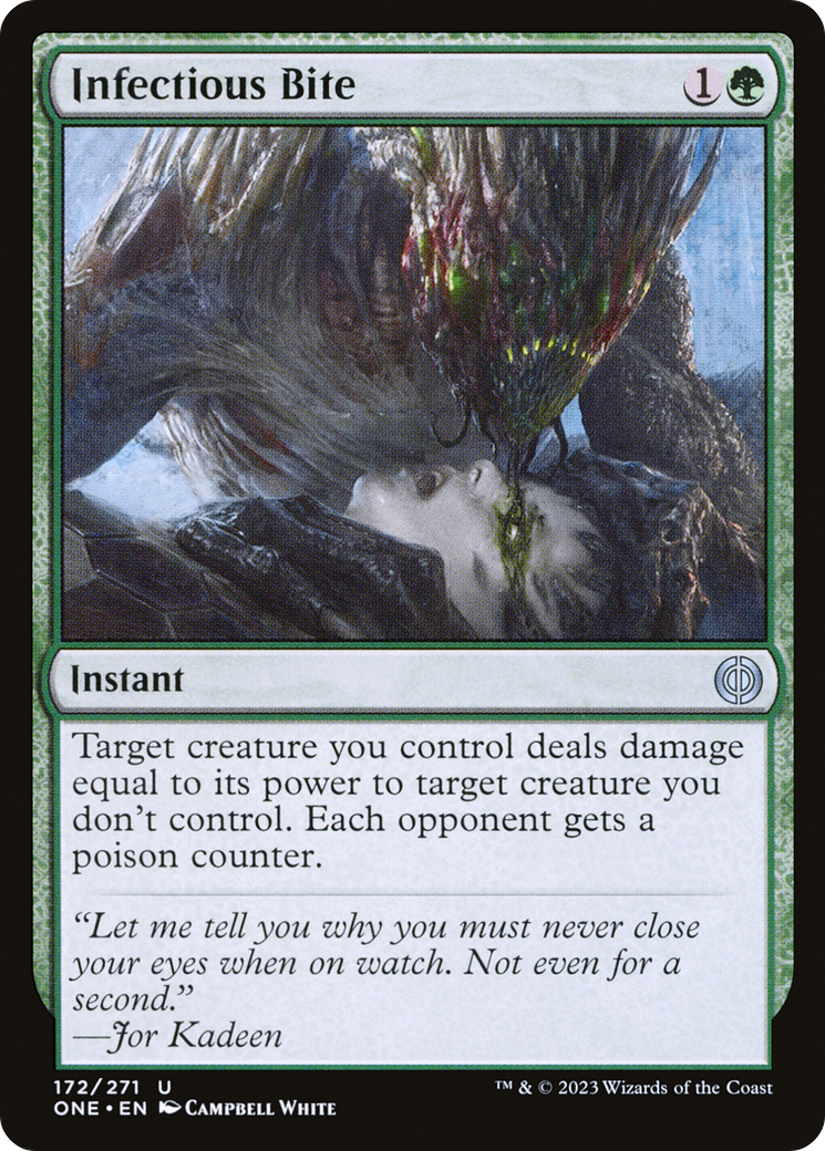 Infectious Bite [Phyrexia: All Will Be One] | Dragon's Lair Comics and Fantasy Houston TX