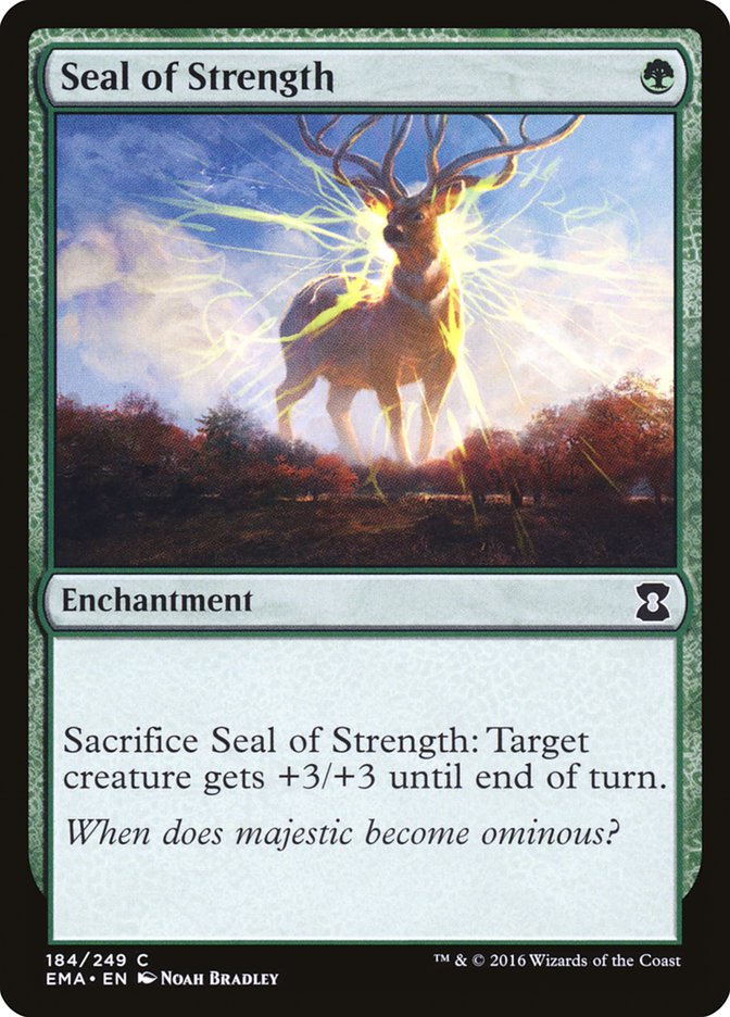 Seal of Strength [Eternal Masters] | Dragon's Lair Comics and Fantasy Houston TX