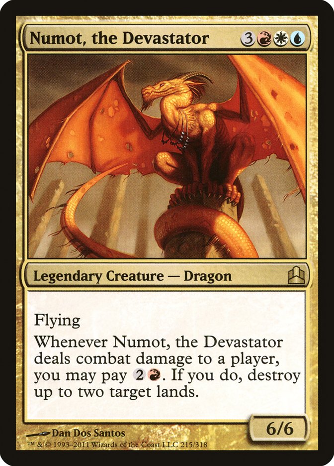 Numot, the Devastator [Commander 2011] | Dragon's Lair Comics and Fantasy Houston TX