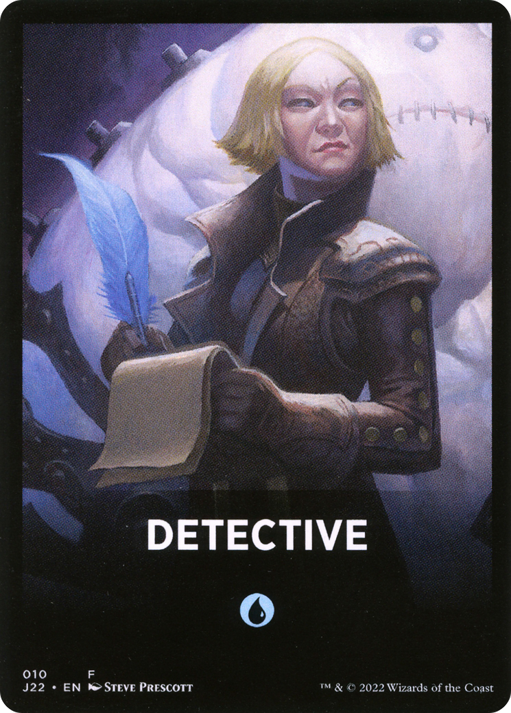 Detective Theme Card [Jumpstart 2022 Front Cards] | Dragon's Lair Comics and Fantasy Houston TX