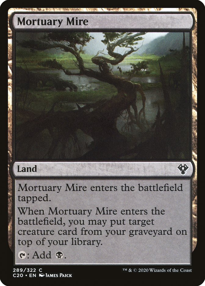 Mortuary Mire [Commander 2020] | Dragon's Lair Comics and Fantasy Houston TX