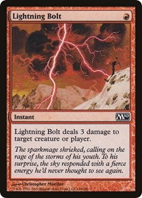 Lightning Bolt (M10) (Oversized) [Oversize Cards] | Dragon's Lair Comics and Fantasy Houston TX