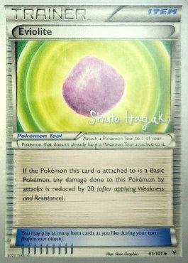 Eviolite (91/101) (Terraki-Mewtwo - Shuto Itagaki) [World Championships 2012] | Odin's Lair