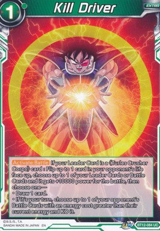 Kill Driver (BT12-084) [Vicious Rejuvenation] | Dragon's Lair Comics and Fantasy Houston TX