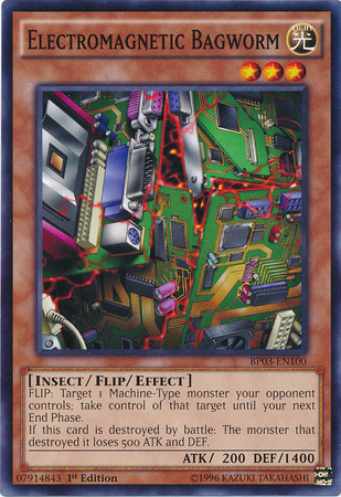 Electromagnetic Bagworm [BP03-EN100] Common | Dragon's Lair Comics and Fantasy Houston TX