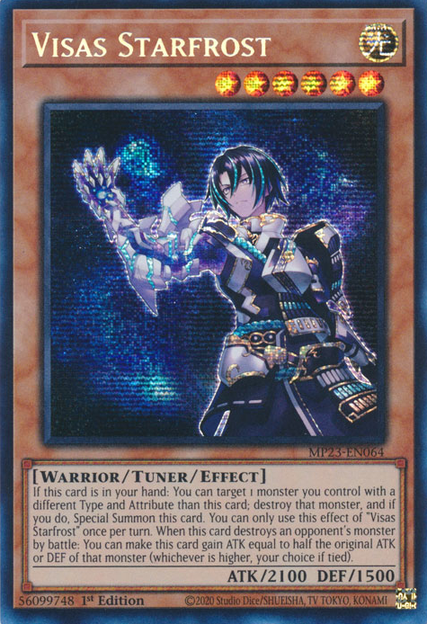 Visas Starfrost [MP23-EN064] Prismatic Secret Rare | Dragon's Lair Comics and Fantasy Houston TX