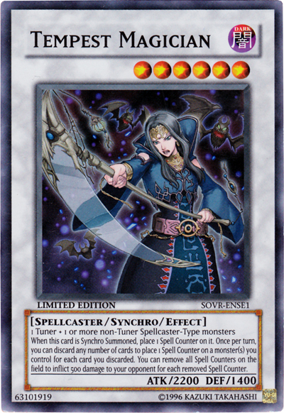 Tempest Magician [SOVR-ENSE1] Super Rare | Dragon's Lair Comics and Fantasy Houston TX