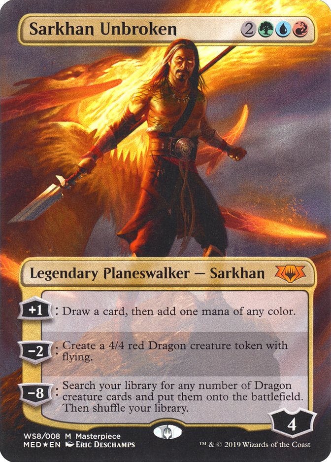 Sarkhan Unbroken [Mythic Edition] | Dragon's Lair Comics and Fantasy Houston TX
