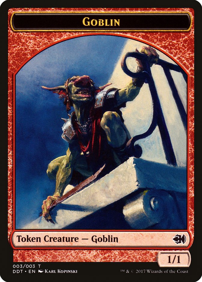 Goblin Token [Duel Decks: Merfolk vs. Goblins Tokens] | Dragon's Lair Comics and Fantasy Houston TX