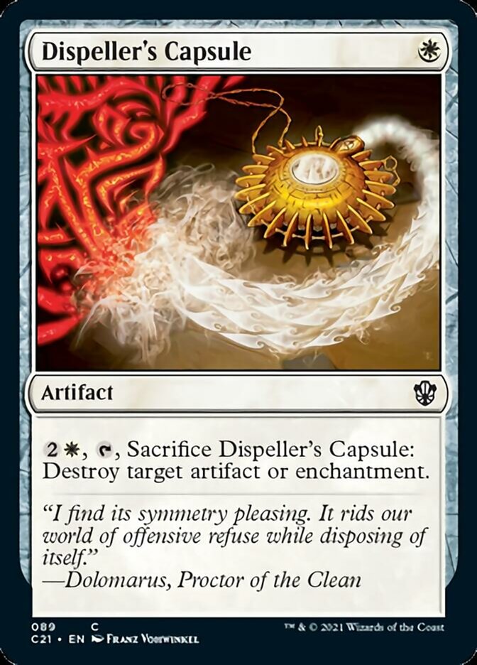 Dispeller's Capsule [Commander 2021] | Dragon's Lair Comics and Fantasy Houston TX