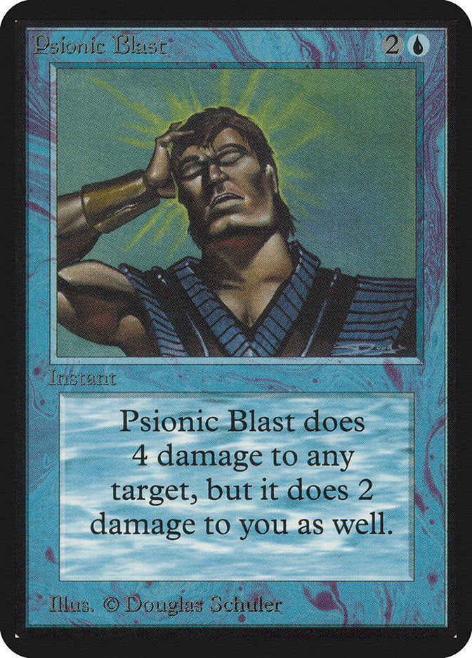 Psionic Blast [Alpha Edition] | Dragon's Lair Comics and Fantasy Houston TX