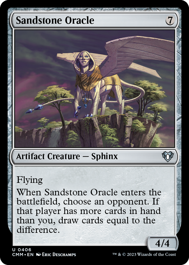 Sandstone Oracle [Commander Masters] | Dragon's Lair Comics and Fantasy Houston TX