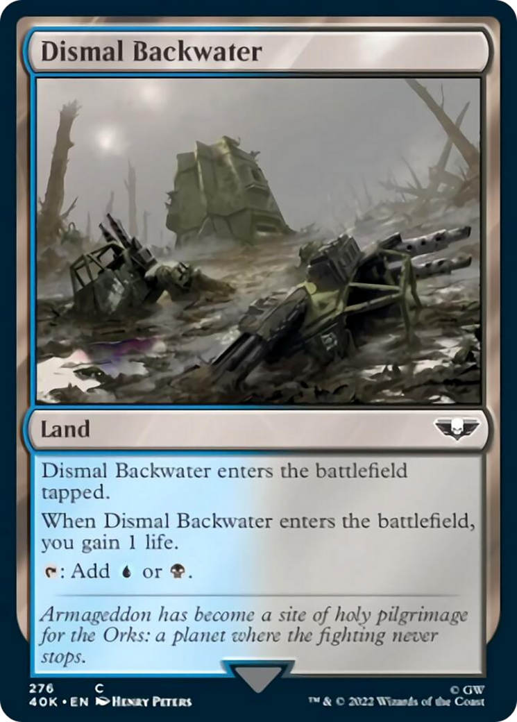 Dismal Backwater (Surge Foil) [Warhammer 40,000] | Dragon's Lair Comics and Fantasy Houston TX