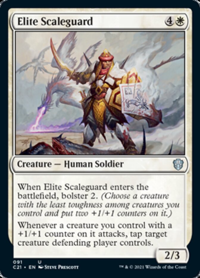 Elite Scaleguard [Commander 2021] | Dragon's Lair Comics and Fantasy Houston TX