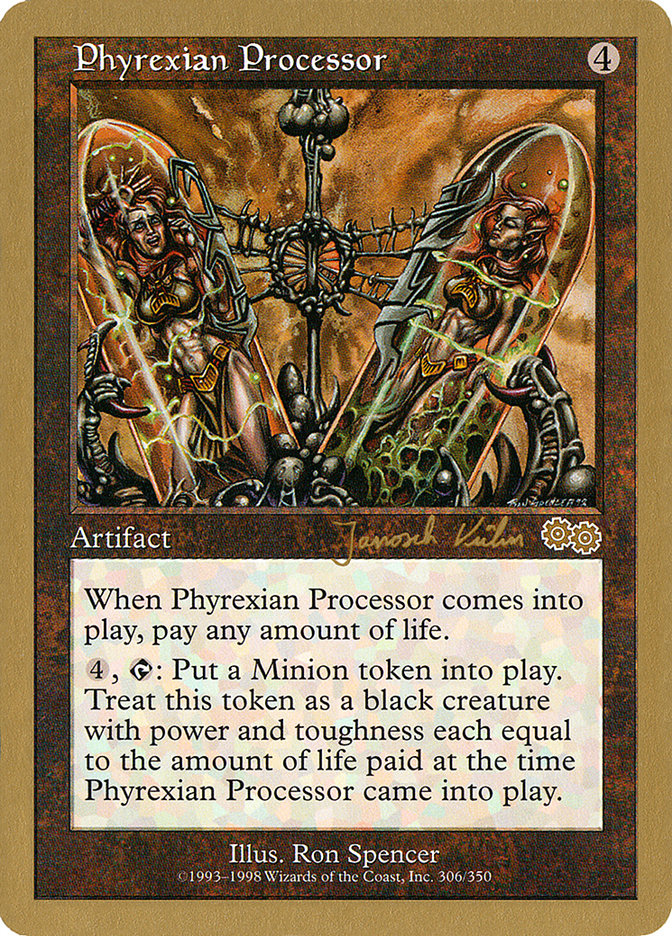 Phyrexian Processor (Janosch Kuhn) [World Championship Decks 2000] | Dragon's Lair Comics and Fantasy Houston TX