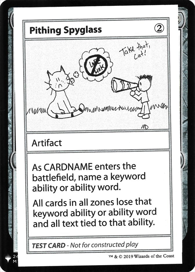 Pithing Spyglass [Mystery Booster Playtest Cards] | Dragon's Lair Comics and Fantasy Houston TX