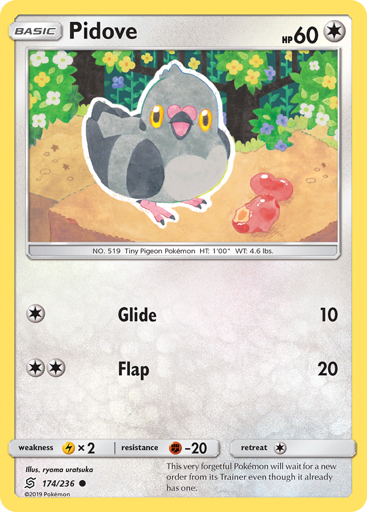 Pidove (174/236) [Sun & Moon: Unified Minds] | Dragon's Lair Comics and Fantasy Houston TX