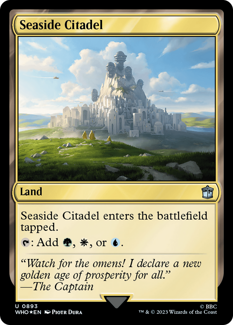 Seaside Citadel (Surge Foil) [Doctor Who] | Dragon's Lair Comics and Fantasy Houston TX