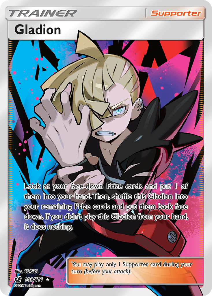 Gladion (109/111) [Sun & Moon: Crimson Invasion] | Dragon's Lair Comics and Fantasy Houston TX
