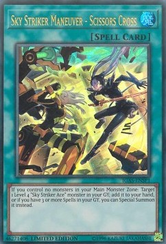 Sky Striker Maneuver - Scissors Cross [IGAS-ENSP1] Ultra Rare | Dragon's Lair Comics and Fantasy Houston TX