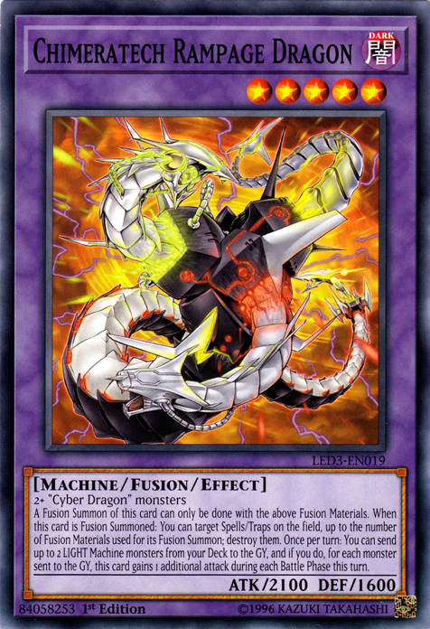 Chimeratech Rampage Dragon [LED3-EN019] Common | Dragon's Lair Comics and Fantasy Houston TX