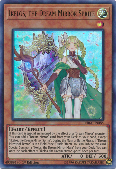 Ikelos, the Dream Mirror Sprite [RIRA-EN085] Ultra Rare | Dragon's Lair Comics and Fantasy Houston TX