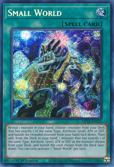 Small World [MP22-EN225] Prismatic Secret Rare | Dragon's Lair Comics and Fantasy Houston TX