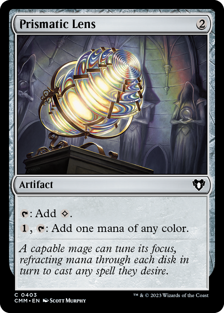 Prismatic Lens [Commander Masters] | Dragon's Lair Comics and Fantasy Houston TX