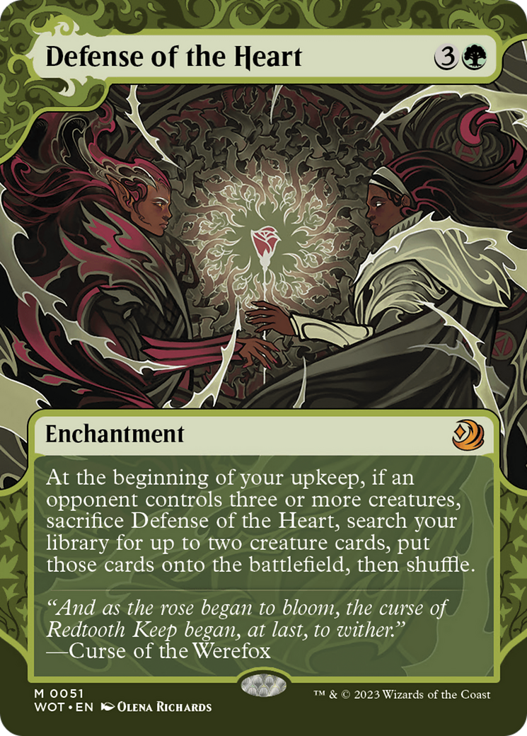 Defense of the Heart [Wilds of Eldraine: Enchanting Tales] | Dragon's Lair Comics and Fantasy Houston TX
