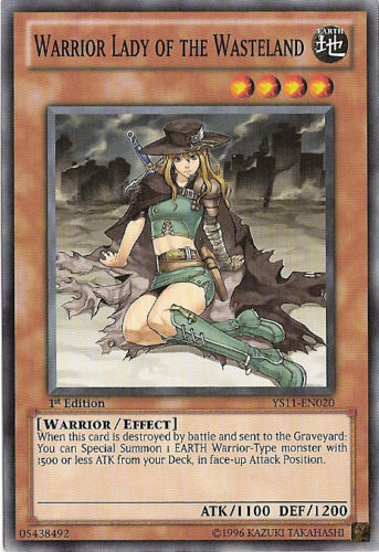 Warrior Lady of the Wasteland [YS11-EN020] Common | Dragon's Lair Comics and Fantasy Houston TX