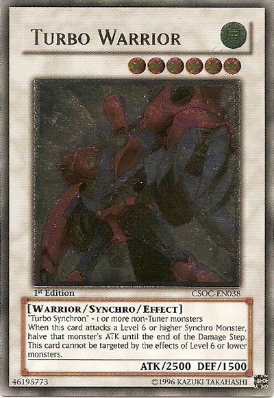 Turbo Warrior (UTR) [CSOC-EN038] Ultimate Rare | Dragon's Lair Comics and Fantasy Houston TX