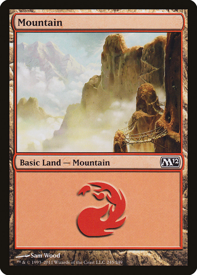 Mountain (245) [Magic 2012] | Dragon's Lair Comics and Fantasy Houston TX