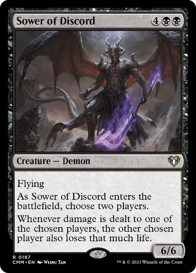 Sower of Discord [Commander Masters] | Dragon's Lair Comics and Fantasy Houston TX