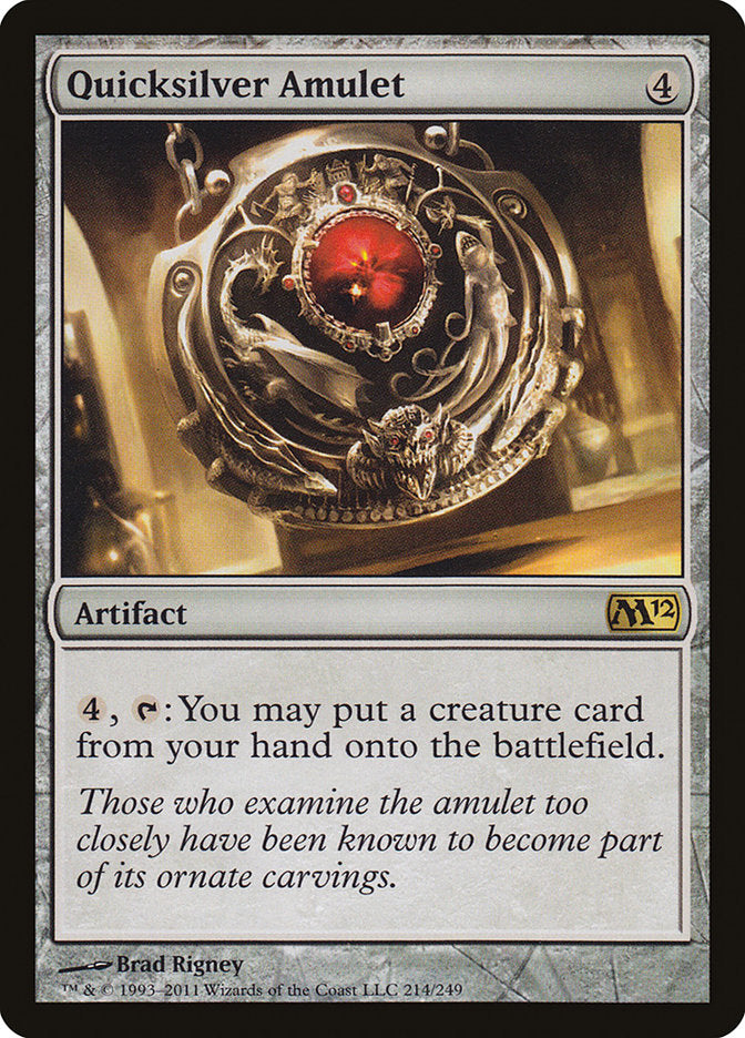 Quicksilver Amulet [Magic 2012] | Dragon's Lair Comics and Fantasy Houston TX